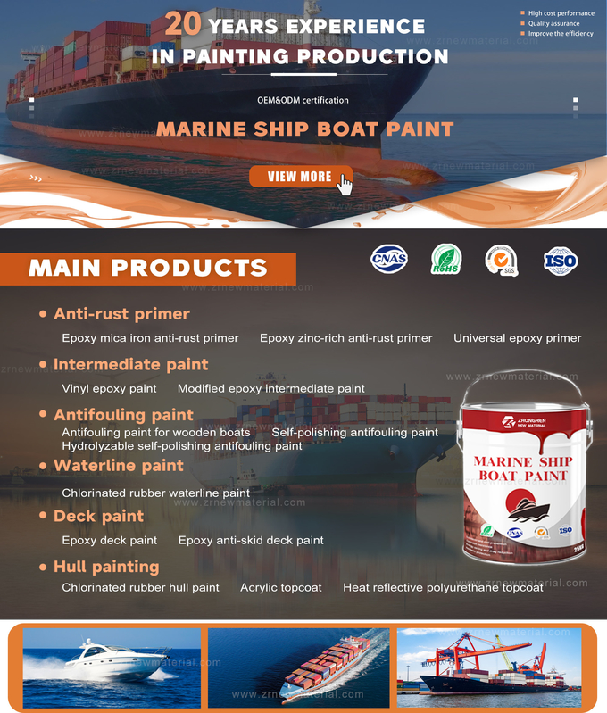 ทะเล paint application on ship hull